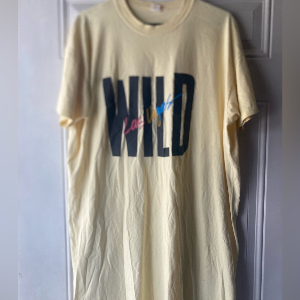 Wild Graphic Nightshirt in Soft Cream